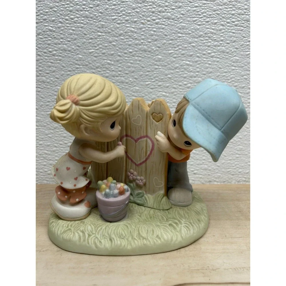 2012 Enesco Precious Moments Sharing My Heart With You Porcelain Figurine